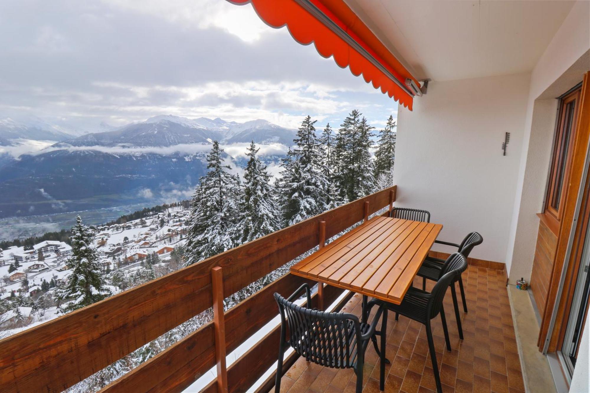 Magnifique Appartement Proche Du Centre Crans-Montana Exterior foto